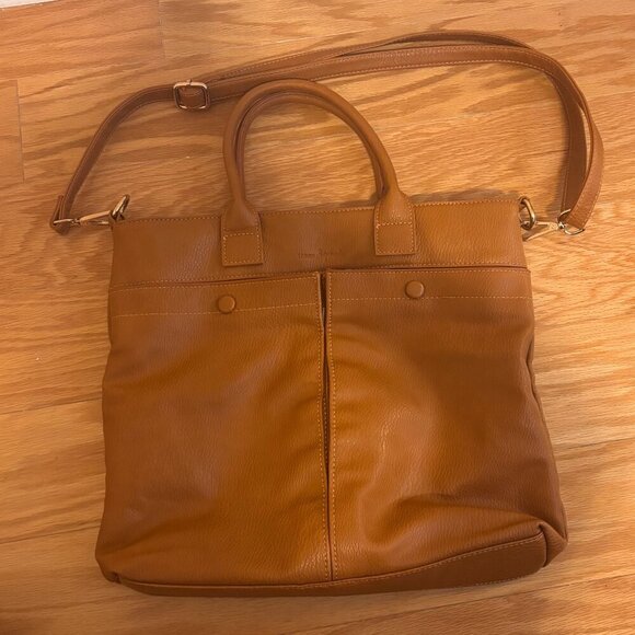 Urban Originals Blue Moon Slim Tote Polyurethane - Tan - Picture 4 of 10